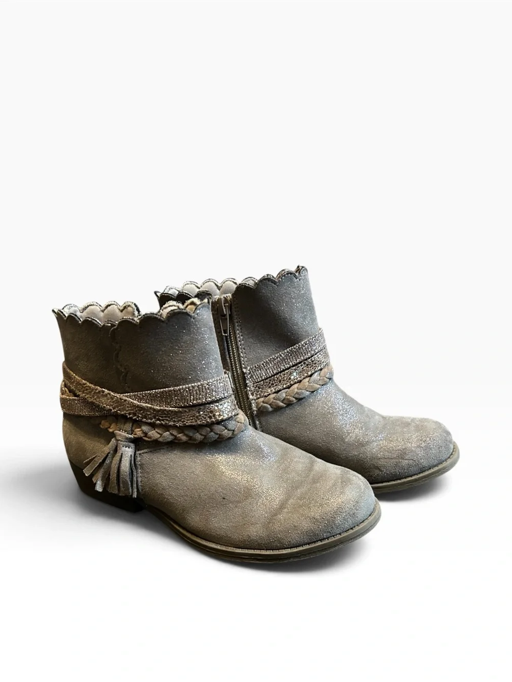 Crown Vintage Ankle Boots Girls Size 4